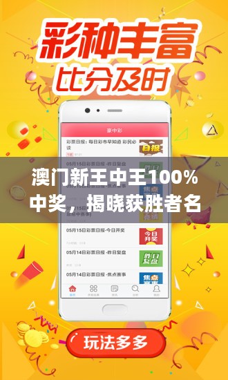 揭秘新澳門王中王，100%期期中現(xiàn)象，揭秘新澳門王中王，期期中現(xiàn)象大揭秘